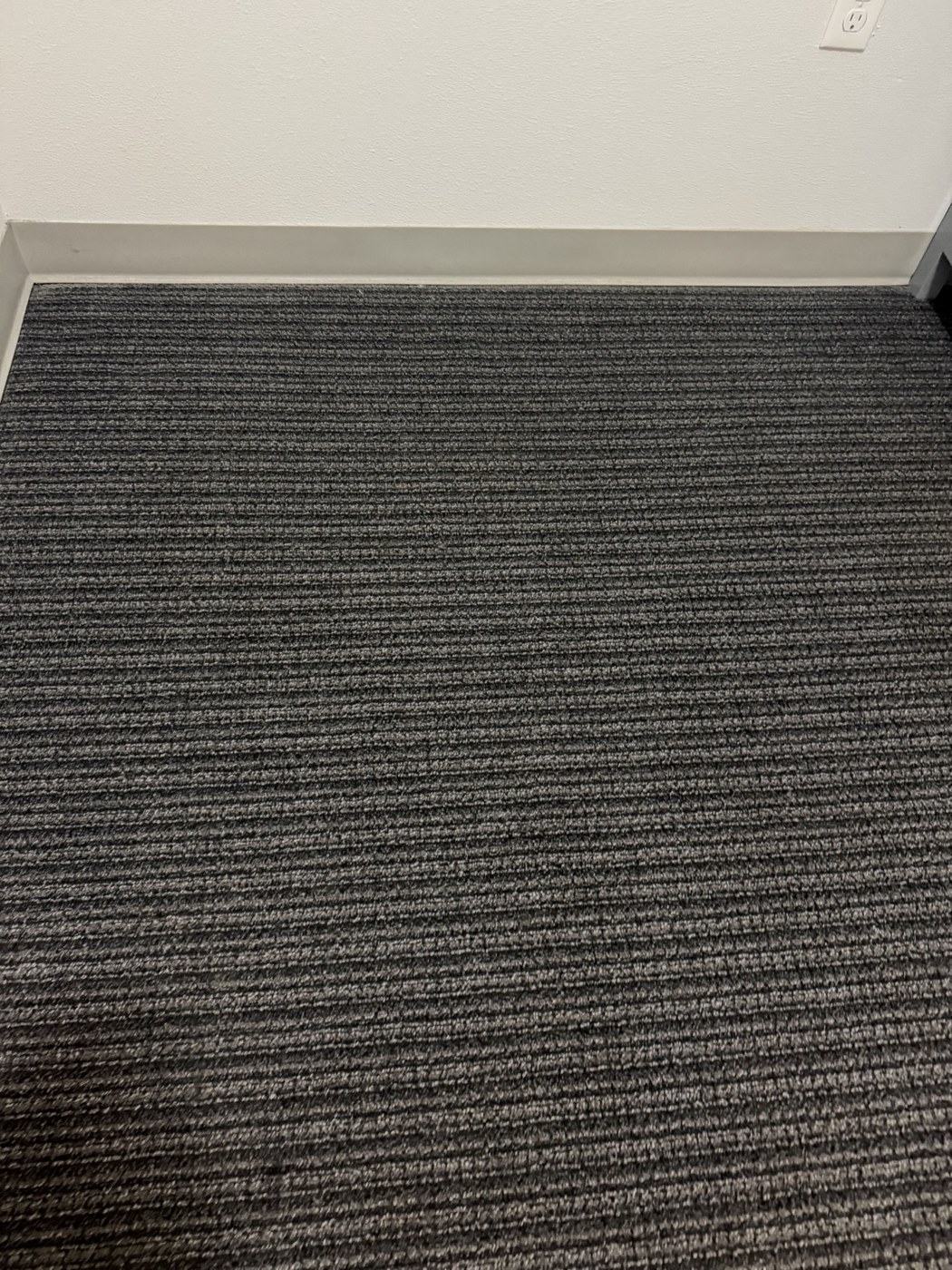 Same carpet area after cleaning